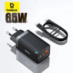 Carregador Portátil Baseus GaN 65W