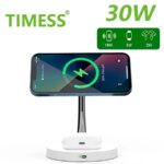 Carregador magnético para Iphone, Apple Watch e Airpods 3 em 1