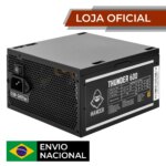 (Armazem Brasil)  Fonte Mancer Thunder 600W 80 Plus Bronze MCR-THR600-BL01