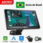 (Armazem Brasil)  Central Multimídia Automotiva ATOTO A-P5 7″ QLED