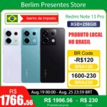 (Armazem Brasil)  Xiaomi Redmi Note 13 Pro 5G