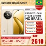 (Armazem Brasil)  Realme 12 Pro+ 5G