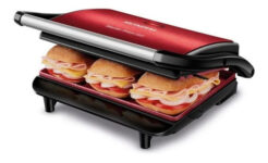 Grill Mondial Red Inox 110V vermelho