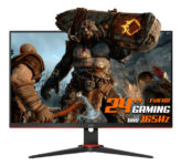 Monitor Gamer AOC Viper 24 Polegadas 165Hz