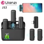 Microfone Lavalier Sem Fio Ulanzi J12-Aliexpress