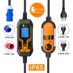 Feyree-Carregador Portátil para Veículo Elétrico, 3.5KW 20A plug 3.5M