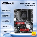 Placa Mãe ASRock B550 Phantom Gaming