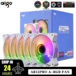 Kit 5x Fans Aigo AR12 PRO