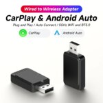 Adaptador Sem Fio CarPlay e Android Auto