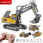 2 Unidades  Escavadeira de Controle Remoto 2.4G-Aliexpress