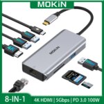 Hub USB-C MOKIN para 4K HDMI-Aliexpress