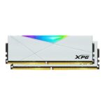 XPG Spectrix  DDR4 RAM D50 16GBx2 4133Mhz RGB Branco-Terabyte