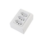 Caixa de Sobrepor Tramontina LizFlex 3 Tomadas 2P+T 20A 250V