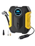 Compressor de ar digital para bomba de ar de carro portátil inflador de pneu com luz LED CC 12 V-Amazon