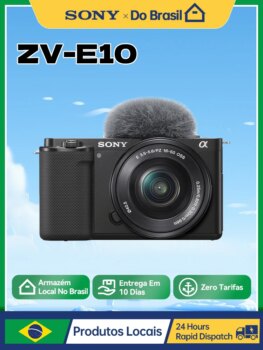 Câmera Sony Alpha ZV-E10-Aliexpress
