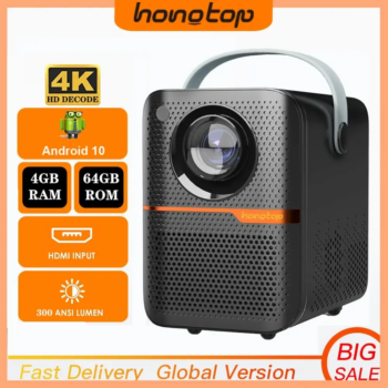 Hongtop Mini Projetor Android 4K-Aliexpress