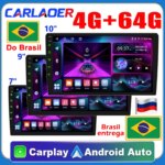 Central Multimídia Automotiva 7/9/10" 2 DIN Android 12 Carplay GPS-Aliexpress
