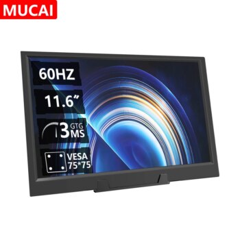 Monitor Portátil MUCAI 11.6 Polegadas-Aliexpress