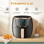 Fritadeira Elétrica Air Fryer 5L 1500W 127V-Aliexpress