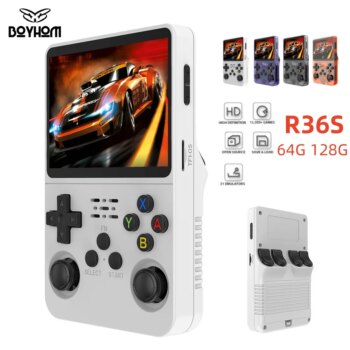 BOYHOM R36S Retro Handheld Video Game Console-Aliexpress