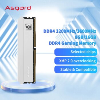 Asgard DDR4 8GBx2 16GBx2 32GB 3200Mhz 3600Mhz RAM DDR4 para PC Desktop-Aliexpress
