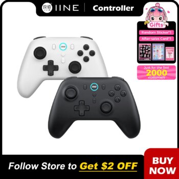 IINE Plutus Wireless Controller para PC-Aliexpress