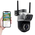 Câmera de Segurança Coibeu Wifi Externa Lente Dupla 3mp + 3mp-Aliexpress