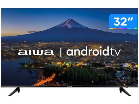 Smart TV 32” HD D-LED AIWA IPS Wi-Fi Bluetooth-Aliexpress
