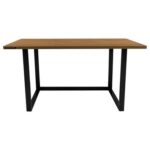 Mesa Office Hayonik MHO 1300 Amêndola Rústica em Estilo Industrial - 72337-Kabum