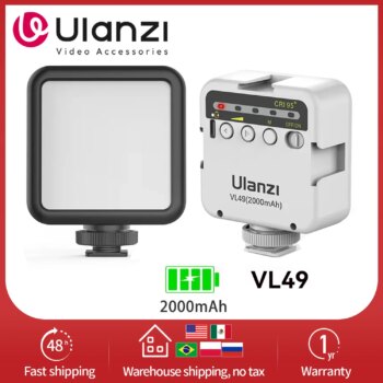 Ulanzi VL49 Mini Vlog LED Light-Aliexpress