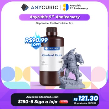 Resina Anycubic 1kg-Aliexpress