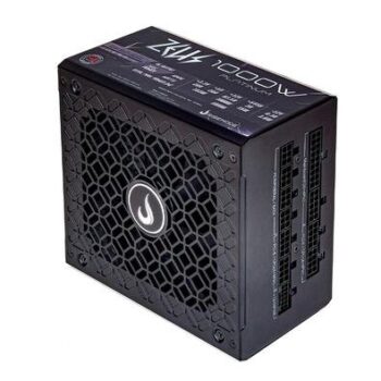 Fonte Gamer Rise Mode Zeus 1000W Platinum Full Modular PFC Ativo-Kabum