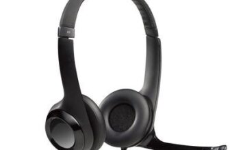 Headset com Fio USB Logitech H390 –-Kabum