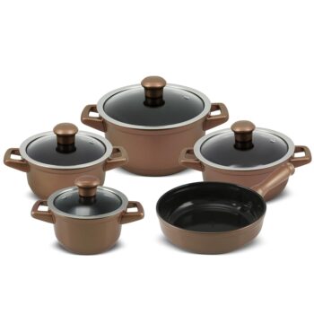 Ceraflame Conjunto Panelas de Cerâmica Duo Smart 5 Peças Cobre-Amazon