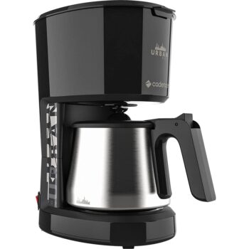 Cafeteira Cadence Urban Pop Preto/Inox-Amazon