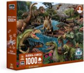 Era Jurássica - Quebra-cabeça - 1000 peças-Amazon