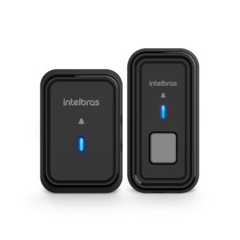 Campainha Sem Fio Com Bateria CIB 101 Preto Intelbras-Amazon