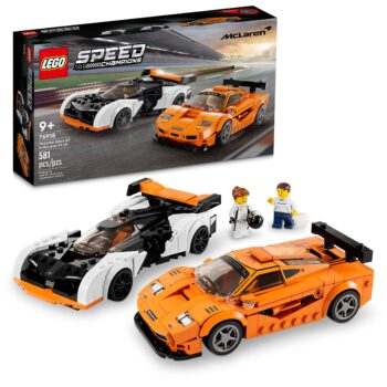 Conjunto de Construção Champions McLaren Solus GT e McLaren F1 LM 76918  581 Peças-Amazon