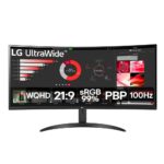 Monitor LG UltraWide Curvo - Tela VA de 34”-Amazon