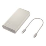 Carregador Portátil 20.000mAh com 3 Saídas USB-C-Clube Samsung