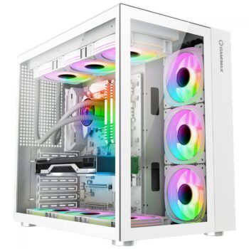 Gabinete Gamer Gamemax Lucent White-Terabyte
