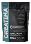 Creatina Monohidratada 500g Soldiers Nutrition Sabor Natural-Mercado Livre