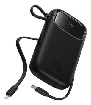 Baseus Power Bank 20000mah 22.5w Display Digital Turbo-Mercado Livre