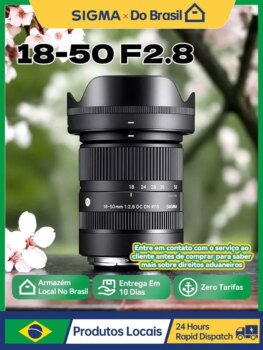 Sigma 18-50mm F2.8 DC DN Contemporâneo: Lente Ideal para Criadores de Conteúdo-Aliexpress