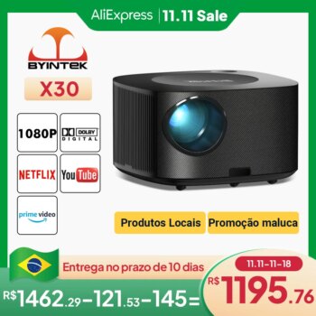 Byintek X30 1080P Projetor-Aliexpress