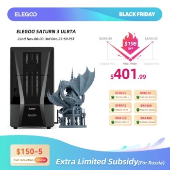 Elegoo Saturn 3 Ultra 12K-Aliexpress