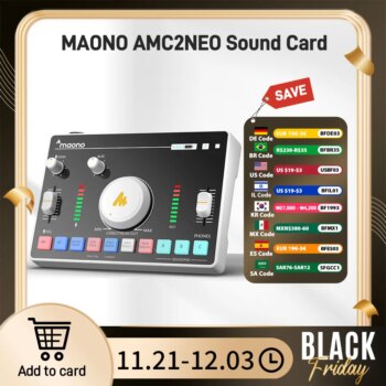 Maono AMC2NEO Sound Card-Aliexpress