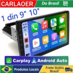 Central Multimídia Automotiva Carlaoer 1 Din 9" 10"-Aliexpress