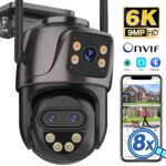 Câmera de Segurança Externa Wifi 2K