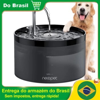 NewPet Bebedouro para Cães e Gatos com Sistema de Filtragem 2L-Aliexpress
